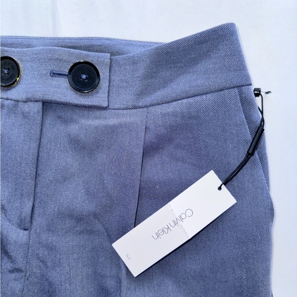 NWT 🏷️ Women’s Calvin Klein US 6 Periwinkle Dress Pants with Pockets - Picture 5 of 13
